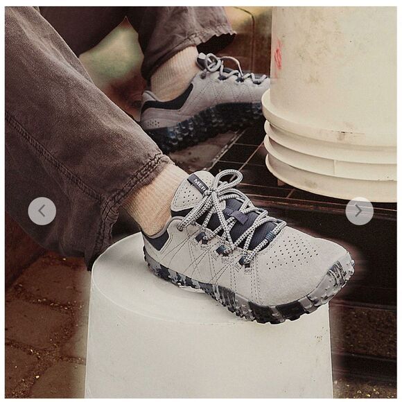 Merrell Gray and Black Athletic Shoes wrapt Paloma 7b - Picture 1 of 15